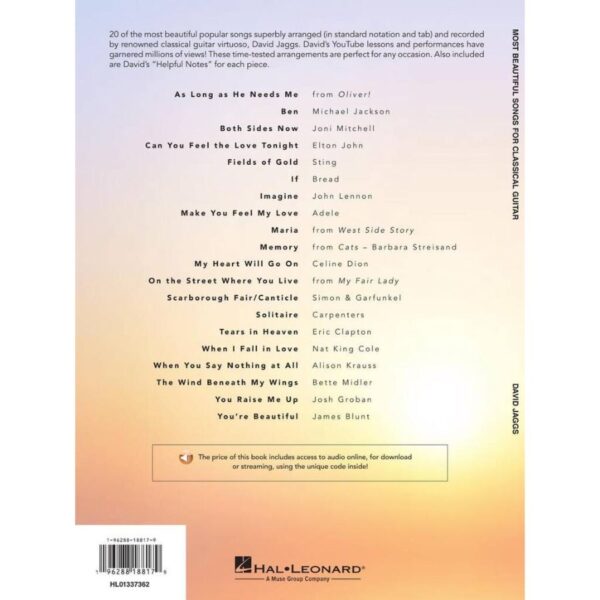 Most Beautiful Songs for Classical Guitar - Image 2