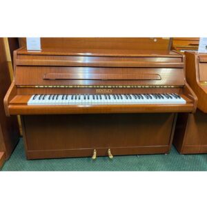 Second Hand Bentley Upright Piano, Mahogany Finish, c.1967