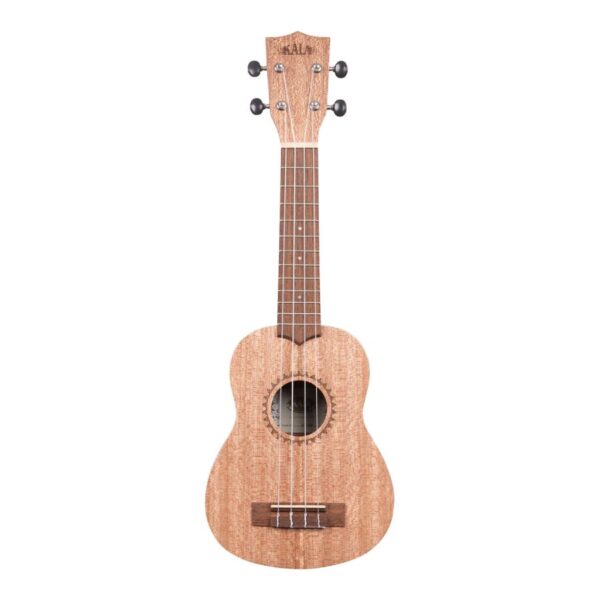 Kala KA-20S Soprano Ukulele, Burled Meranti