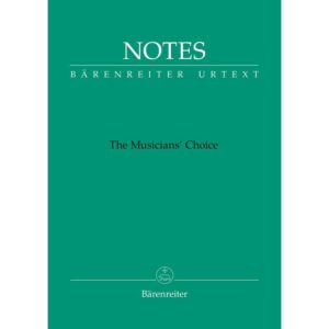 Barenreiter Notes Telemann Green
