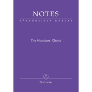 Barenreiter Notes Manuscript and Notebook, Faure Purple