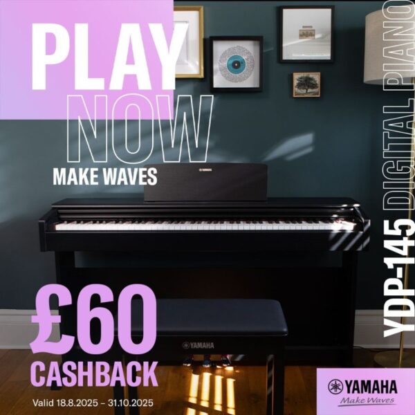 Yamaha Arius YDP145 Digital Piano, White - Image 2