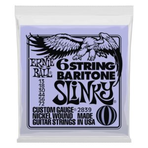 Ernie Ball 6-String Baritone Slinky Guitar Strings