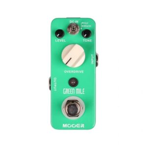 Mooer Green Mile Overdrive Micro Guitar Pedal