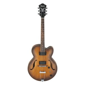 Ibanez Artcore AF55-TF Hollow Body HH Guitar, Tobacco Flat