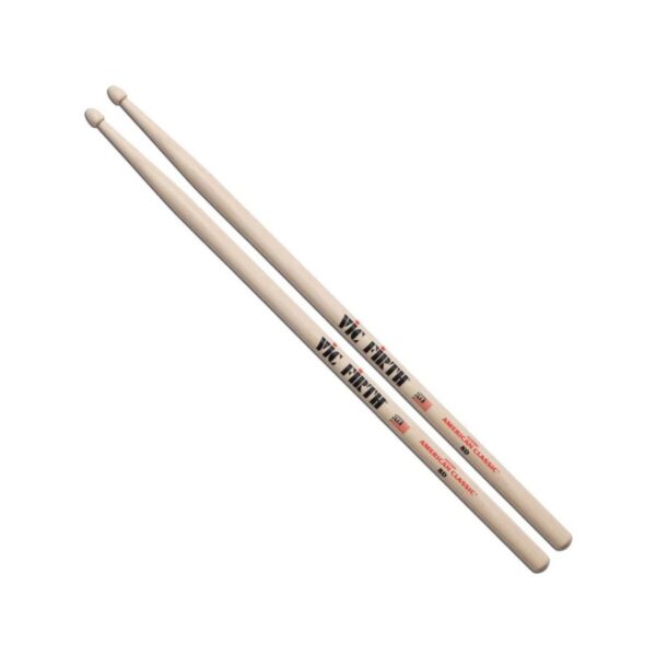 Vic Firth American Classic 8D Drum Sticks, Wood Tip