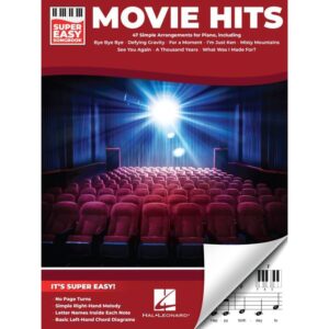 Movie Hits - Super Easy Songbook (Vocal/Piano)