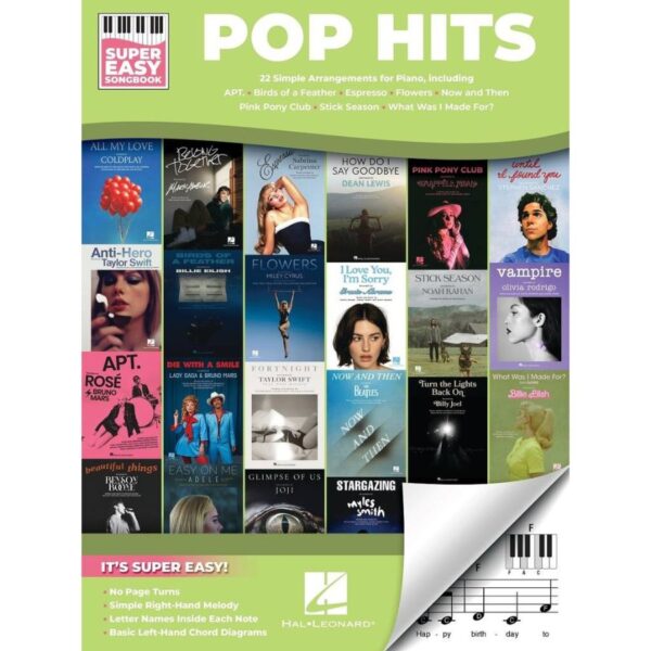 Pop Hits - Super Easy Songbook (Vocal/Piano)