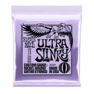 Ernie Ball Ultra Slinky Electric Guitar String Set,10-48