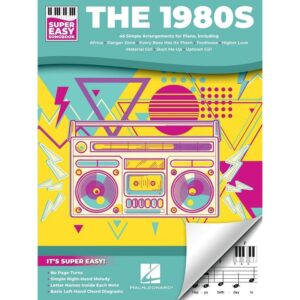 The 1980s - Super Easy Songbook (Vocal/Piano)