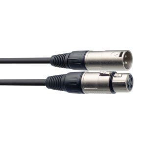 Stagg SMC15 XLR Male -XLR Female Microphone Cable, 50ft / 15m