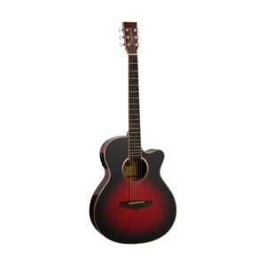 Tanglewood Winterleaf TW4CEAVB Super Folk Electro Acoustic Guitar, Autumn Vintage Burst