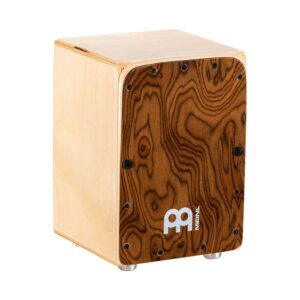 Meinl MC1BW Mini Cajon, Natural/Burl Wood