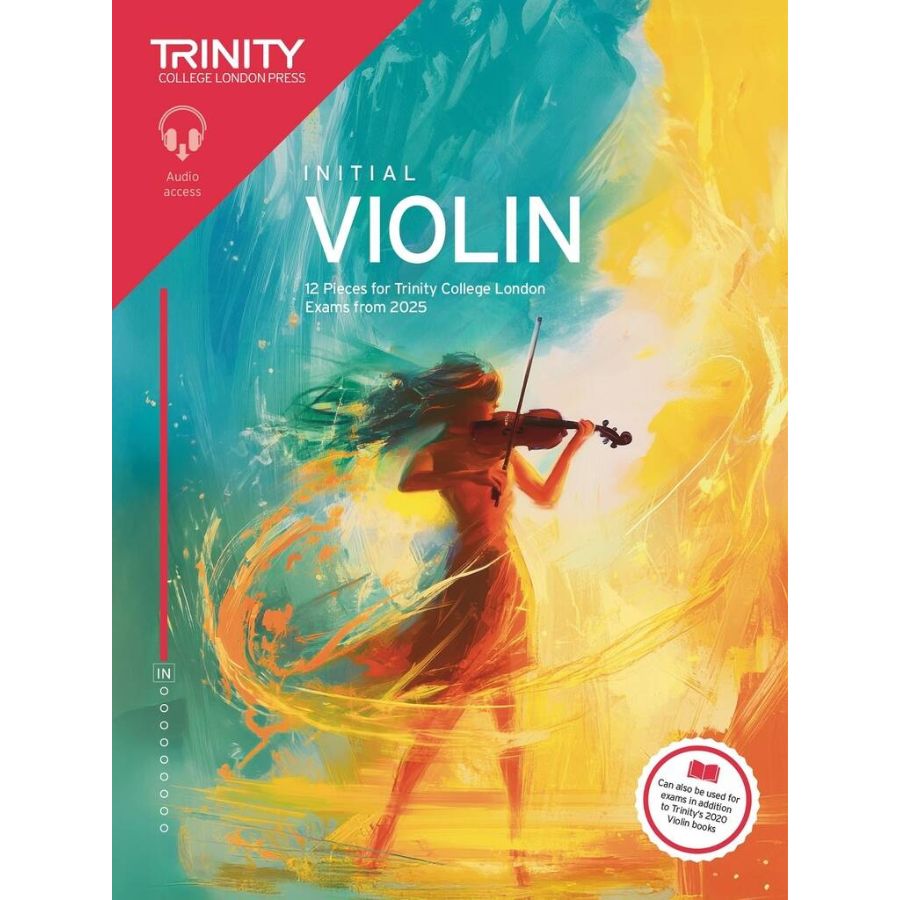 Trinity Violin Exam Pieces, from 2025, Initial (with Audio Access)