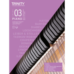 Trinity College London Piano Pieces & Exercises, Grade 3,  From 2021 (with Audio)