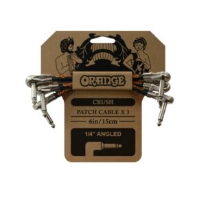 Orange 6" Patch Cable, 3-Pack