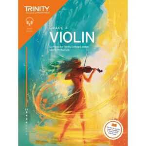 Trinity Violin Exam Pieces, from 2025, Grade 4 (with Audio Access)