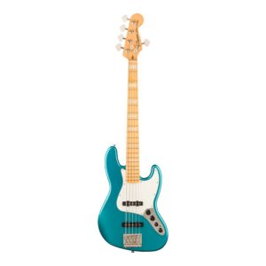 Squier Classic Vibe Active Jazz Bass V, Maple Fingerboard, Ocean Turquoise