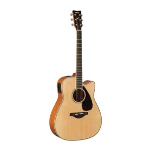 Yamaha FGX820C MkII Dreadnought Cutaway Electro Acoustic Guitar, Natural