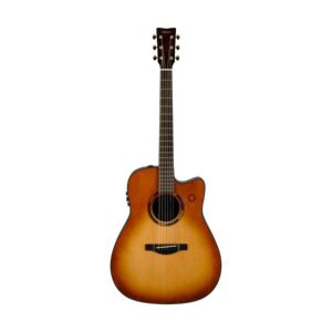 Yamaha TAG3 C Dreadnought Transacoustic Guitar, Sand Burst