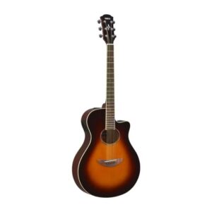 Yamaha APX600 Electro Acoustic Guitar, 25" Scale, Old Violin Sunburst