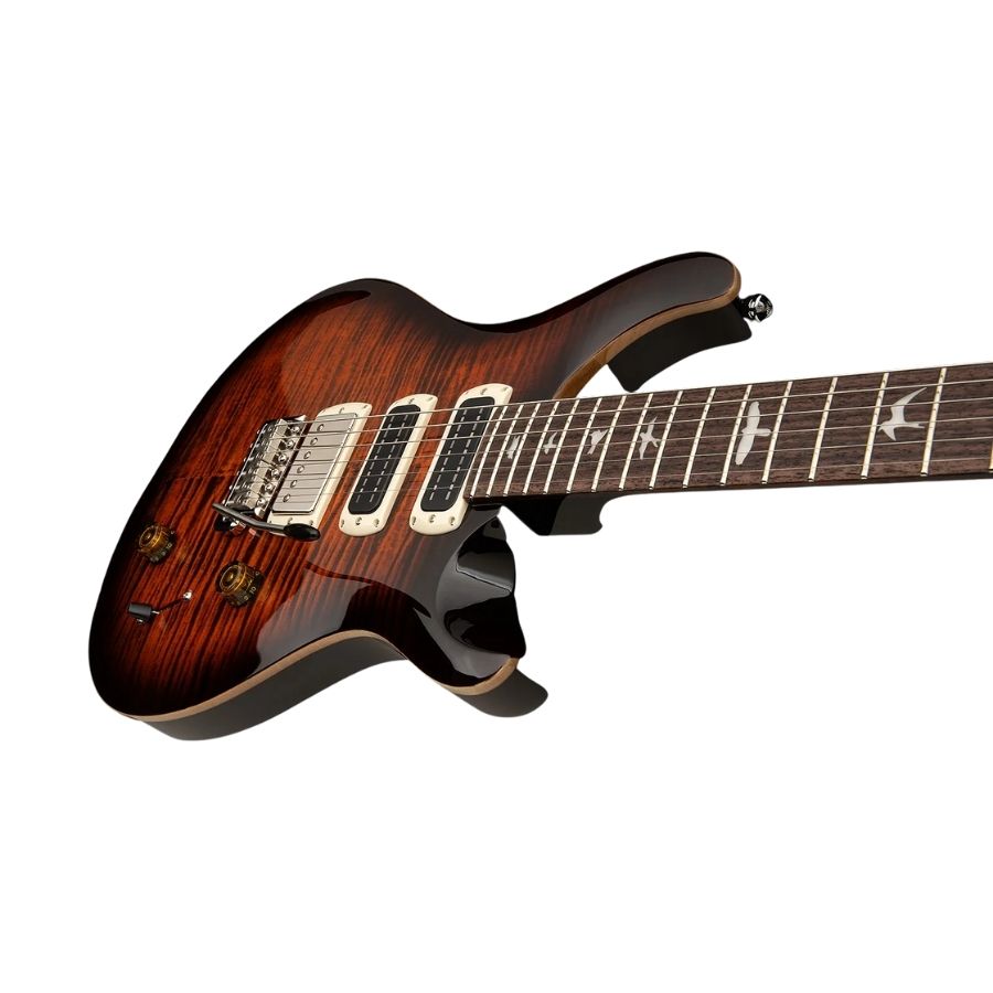 PRS SE Studio Electric Guitar, Orange Tiger Smokeburst (2026) - Image 3