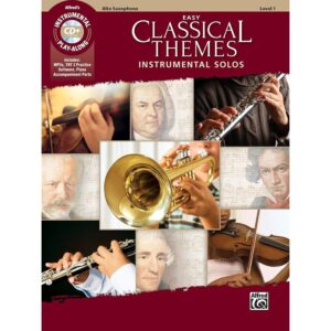 Easy Classical Themes Instrumental Solos Alto Sax
