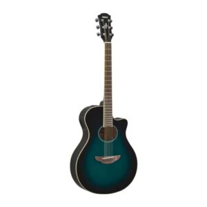 Yamaha APX600 Electro Acoustic Guitar, 25" Scale, Oriental Blue Burst