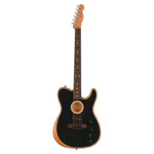 Fender Acoustasonic Player Telecaster Brushed Black Guitar