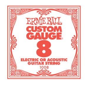 Ernie Ball Plain .008 Guitar String
