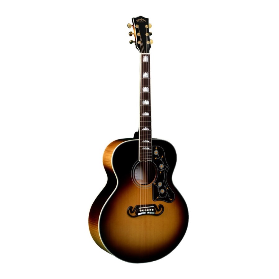 Sigma GJA-SG200 Acoustic Guitar, Sunburst, with Soft Shell Case