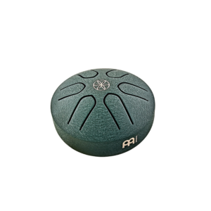 Meinl PSTD4DGGOL Pocket Steel Tongue Drum, Green (A-Major, Gem of Life)