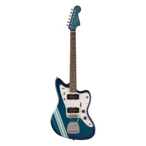 Squier Classic Vibe 60s Jazzmaster, Laurel Fingerboard, White Pearloid Pickguard, Matching Headstock, Competition Burgundy (Limited Edition)