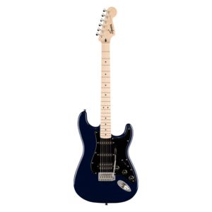 Squier Sonic Stratocaster HSS Electric Guitars, Maple Fingerboard, Black Pickguard, Midnight Blue
