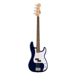 Squier Sonic Precision Bass Guitar, Laurel Fingerboard, White Pickguard, Midnight Blue