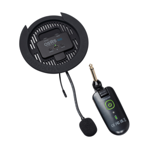 Ortega OSWS100 Wireless Soundhole Pickup System for Acoustic Guitar - 100mm diameter