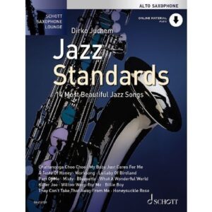 Schott Saxophone Lounge: Jazz Standards, Alto (with Online Audio)