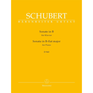 Schubert Piano Sonata in Bb Major, D960