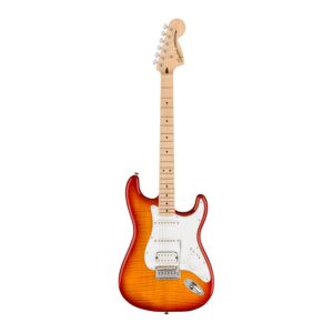 Squier Affinity Stratocaster FMT HSS, Maple Neck, Sienna Sunburst