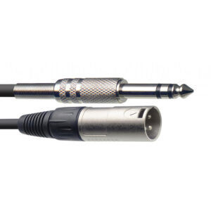 Stagg SAC3PSXM DL XLR Male - Stereo Jack Male Audio Cable, 10ft / 3m
