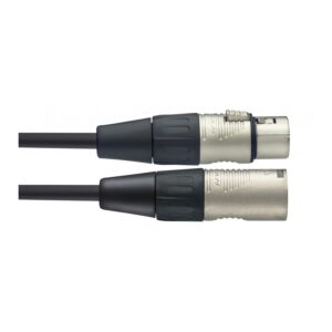 Stagg Deluxe NMC6R XLR-XLR Microphone Cable, 20ft / 6m