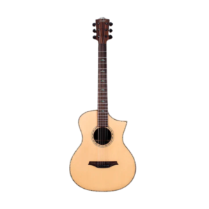 Bromo Rocky Mountain BAR5CE Electro Cutaway Acoustic Guitar with Bag, Concert, All Solid