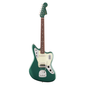 Fender Vintera III Mid 60s Jaguar Electric Guitar, Rosewood Fingerboard, Sherwood Green Metallic