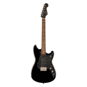 Squier Classic Vibe Duo Sonic HS, Laurel Fingerboard, Black Anodized Pickguard, Matching Headstock, Black