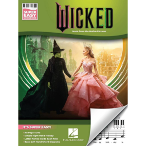 Wicked: Music from the Motion Pictures - Super Easy Sonbook (Vocal/Keyboard/Piano))