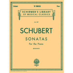 Schubert: 10 Sonatas for the Piano (Schirmer)