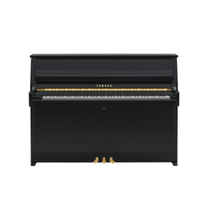 Yamaha B10 Upright Piano, Polished Black