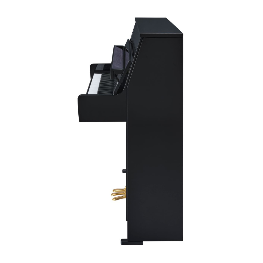 Yamaha B10TC3 TransAcoustic Piano, Polished Black - Image 3