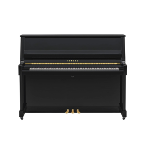 Yamaha B20 Upright Piano, Polished Black