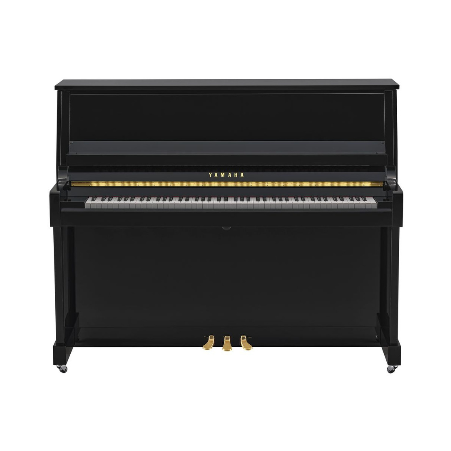 Yamaha B30 Upright Piano, Polished Black